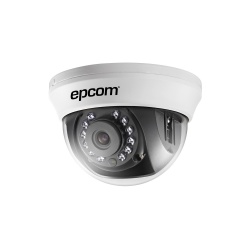 Epcom Cámara CCTV Domo Turbo HD IR para Interiores LD7-TURBO-W, Alámbrico, 1280 x 720 Pixeles, Día/Noche 