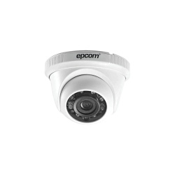 Epcom Cámara CCTV Domo Turbo HD IR para Interiores/Exteriores LE7-TURBO-WP, Alámbrico, Día/Noche 