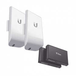 Epcom Kit Extensor de Video Full HD HDMI Alámbrico Cat5/5e/6, 1x HDMI, 1x RJ-45, hasta 150 Metros 