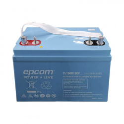 Epcom Batería de Ciclo Profundo PL100D12EV, 12V, para Vehículos Eléctricos/Marina 