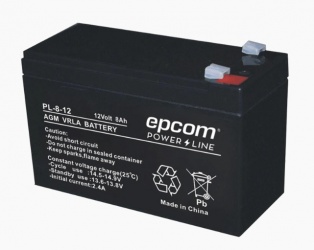 Epcom Batería para Alarma PL812, 12V, 120A 
