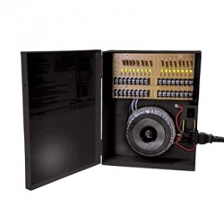 Epcom Fuente de Poder para Cámara CCTV PLAC15A16, 16 Canales, Entrada 110V, Salida 24V, 15A 