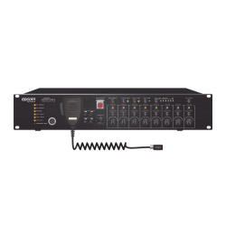 Epcom Controlador de Evacuación de 8 Zonas SF-6200MA, 500W de Potencia, 2 Salidas, Negro 