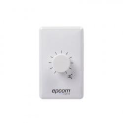 Epcom Control de Volumen Rotativo SF-685, Alámbrico, Plata 