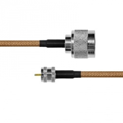 Epcom Cable Coaxial N Macho - Mini UHF Macho, 60cm 