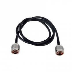 Epcom Cable Coaxial N Macho - N Macho, 1.1 Metros, Negro 