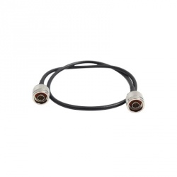 Epcom Cable Coaxial N Macho - N Macho, 60cm, Negro 