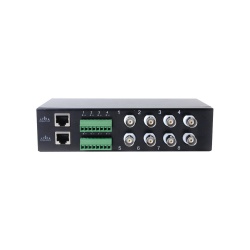 Epcom Receptor de Video Pasivo de 8 Canales TurboHD por UTP Cat5e/6, 2x RJ-45, Negro 