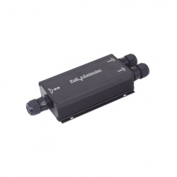 Epcom Extensor de PoE TT-2003EX-POE, Entrada 1x PoE - Salida 2x PoE, Negro 