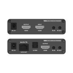 Epcom Kit Extensor Video HDMI Alámbrico Cat6/Cat6a/Cat7, 3x HDMI, 3x RJ-45, hasta 70 Metros 