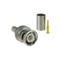 Epcom Conector Coaxial BNC Macho, para Cable Coaxial RG-59 