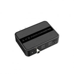 Epcom Convertidor de Audio Digital - Análogo/Análogo - Digital, RCA, Coaxial Digital, Óptico 