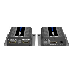 Epcom Kit Extensor de Video HDMI por Cable Cat6/6a/7, 3x HDMI, 8x RJ-45, 50 Metros 