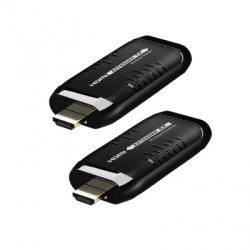 Epcom Transmisor y Receptor HDMI, Inalámbrico, Negro 