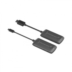 Epcom Extensor de Vídeo HDMI a USB C, Inalámbrico/Alámbrico, hasta 20 Metros 