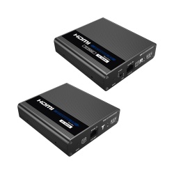 Epcom Extensor de Video UTP HDMI, 4K, 1x RJ-45, 2x HDMI, 70 Metros 