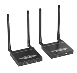 Epcom Transmisor y Receptor Inalámbrico por Cable Cat5/Cat6, Entrada 1 x RJ-45 1 x HDMI, Salida 1 x HDMI, hasta 50 Metros  