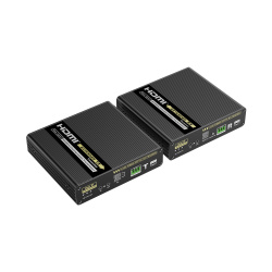 Epcom Kit Extensor de Video 4K HDMI por Fibra Óptica, 1x HDMI, 1x SFP+, hasta 40Km 