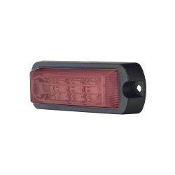 Epcom Luz Auxiliar LED X13-R, Rojo 