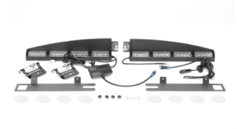 Epcom Luz de Advertencia LED para Interior XLL107RB, Azul/Rojo 