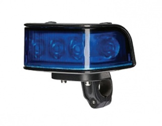 Epcom Luz Frontal Ultra Brillante LED XLT1705, Azul, para Motocicleta 