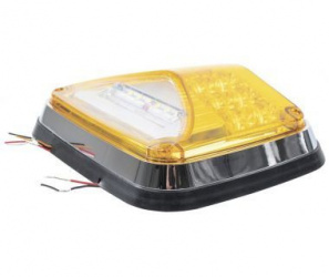 Epcom Luz de Advertencia LED XLTE1755A, Ámbar 