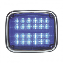 ﻿Epcom Luz de Advertencia LED XT1895B, Azul, para Vehículo de Emergencia 