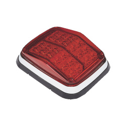 Epcom Luz de Advertencia LED XT1895R, Rojo 