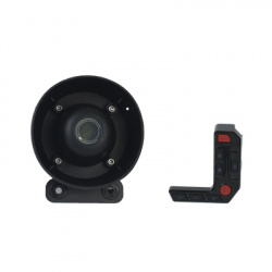 Epcom Sirena con Bocina XYD50, 50W, 119dB, para Motocicleta 