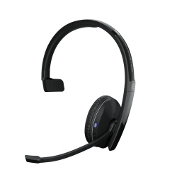 EPOS Monoaural con Micrófono ADAPT 230, Bluetooth, Inalámbrico, USB-A, Negro 