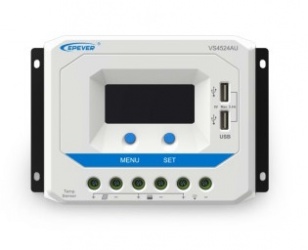 Epsolar Controlador de Carga Solar VS6024AU, 12 - 24V, 60A  