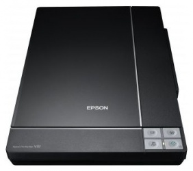 Scanner Epson Perfection V37, 4800 x 9600 DPI, Escáner Color, USB, Negro 