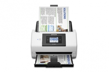 Scanner Epson WorkForce DS-780N, 600 x 600 DPI, Escáner Color, USB 3.0, Ethernet, Negro/Blanco 