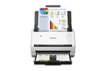 Scanner Epson DS-575W, 600 x 600DPI, Escaner Color, Escaneado Dúplex, Inalámbrico, USB 3.0, Negro/Blanco 