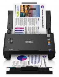Scanner Epson WorkForce DS-520, 600 x 600 DPI, Escáner Color, Escaneado Dúplex, USB, Negro 