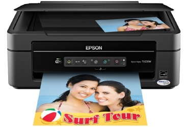 Multifuncional Epson TX235W, Color, Inyección, Inalámbrico, Print/Scan/Copy 