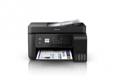 Multifuncional Epson EcoTank L5190, Color, Inyección, Tanque de Tinta, Inalámbrico, Print/Scan/Copy/Fax 