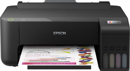 Epson EcoTank L1210, Color, Inyección, Tanque de Tinta, Alámbrico, Print ― incluye 5 Tintas T544 