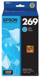 Cartucho Epson 269 Cian Fotográfico, 450 Páginas 