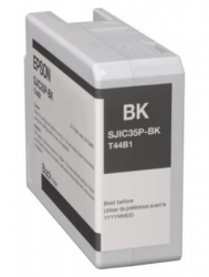 Epson Cartucho SJIC35P Negro brillante, para ColorWorks C6000 