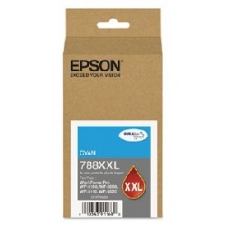 Cartucho Epson 788XXL Cian, 4000 Páginas 