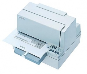 Epson TM-U590 Impresora de Cheques, Alámbrico, Serial, Blanco - Sin Cables ni Fuente de Poder 