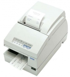 Epson TM-U675-023, Impresora de Multifunción incl. Cheques, Matriz de Puntos, Alámbrico, USB, Blanco 