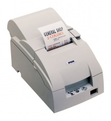 Epson TM-U220A, Impresora de Tickets, Matriz de Puntos, USB, Blanco - incluye Fuente de Poder, sin Cables 