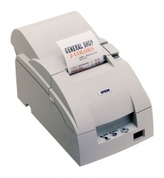 Epson TM-U220D, Impresora de Tickets, Matriz de Puntos, Serial, Blanco - incluye Fuente de Poder, sin Cables 