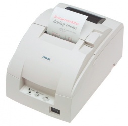 Epson TM-U220D, Impresora de Tickets, Matriz de Puntos, Alámbrico, Ethernet, Negro - incluye Fuente de Poder, sin Cables 