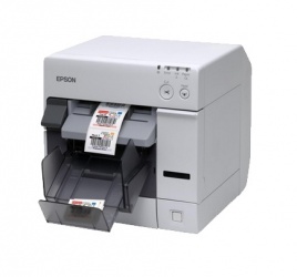 Epson TM-C3400USB, Impresora de Etiquetas y Tickets, Color, Inyección, USB, Blanco 