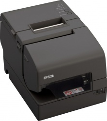Epson TM-H6000IV, Impresora Híbrida de Tickets y Certificación, Térmico, Alámbrico, U06 + USB, Negro - Sin Cables ni Fuente de Poder 