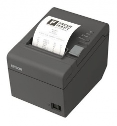Epson TM-T20II, Impresora de Tickets, Térmico, Alámbrico, Serial + USB, Negro - incluye Fuente de Poder y Cable USB 