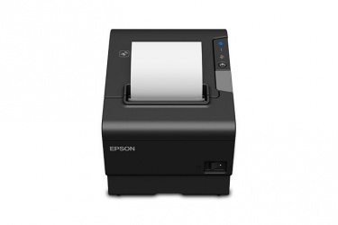 Epson TM-T88VI Impresora de Tickets, Térmica Directa, 180 x 180DPI, Ethernet, USB, Serie, Paralelo, Negro 
